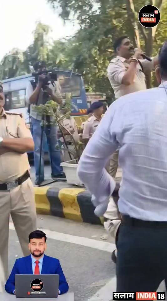 जंतर मंतर पर प्रोटेस्ट के दौरान लाखों युवाओं की उमड़ी भीड़ सभी को पुलिस ने किया डिटेन फिर भी नहीं मान रहे युवा!