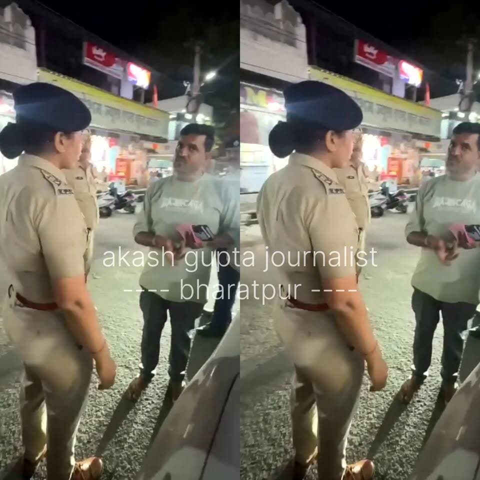 "आमजन में विश्वास, अपराधियों में डर" वाली राजस्थान पुलिस ने शायद अपने ध्येय वाक्य को अब उल्टा कर दिया है.. किशनगढ़ में ट्रैफिक सीओ ने गलत पार्किंग करने पर अधिवक्ता को ही थप्पड़ जड़ दिया.. काश! इन थप्पड़बाज आरपीएस मैडम के ये तेवर उस समय भी ऐसे ही रहे, जब नेताओं की रैली या वीआईपी मूवमेंट से ट्रैफिक व्यवस्था बिगड़ रही हो..