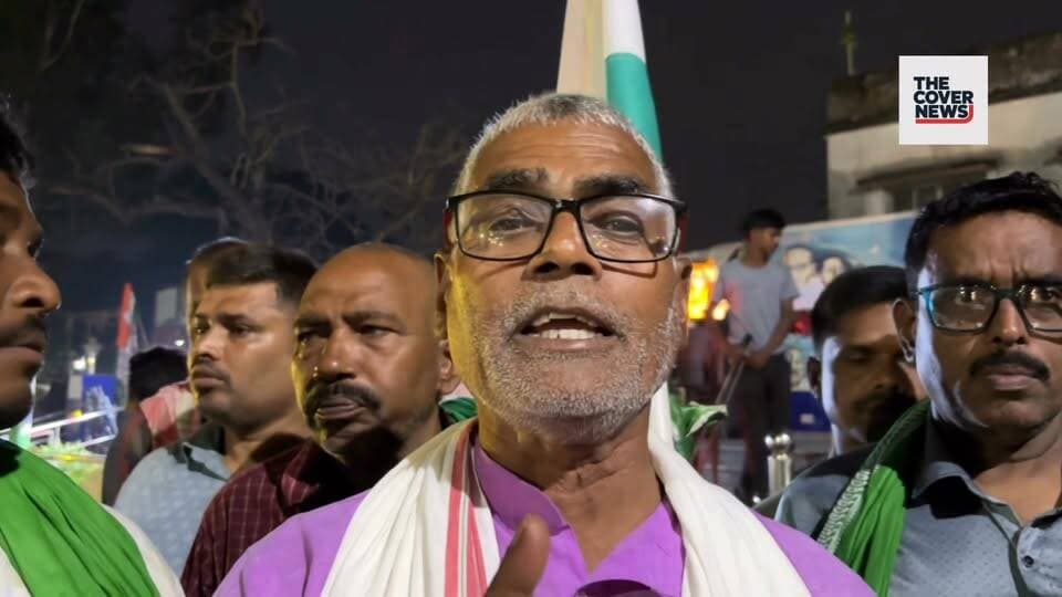 गोड्डा में 'लोकतंत्र बचाओ' मार्च: CEC के इस्तीफे की मांग को लेकर गूंजे नारे, भारी विरोध के बीच प्रदर्शन ! #shorts #reels