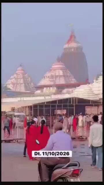 ଆଜି ପୁରୀ ବଡ ଦାଣ୍ଡର ଦୃଶ୍ୟ