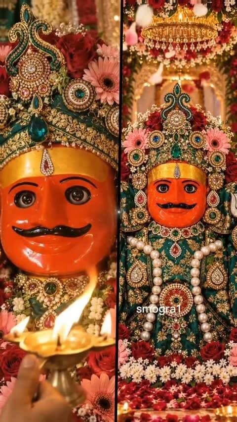 🌺🙏 जय जय श्री नाकोड़ा भैरव देव 🙏🌺
🌞 इस पावन रविवार की मंगल बेला में
नाकोड़ा भैरव दादा के श्रीचरणों में शीश झुकाते हैं। 🙏
हे दादा! 🙌
आपकी कृपादृष्टि सदैव हम सभी पर बनी रहे।
आपके आशीर्वाद से जीवन के हर पथ पर धर्म और सत्य का प्रकाश मिले। 🪔
🌸 मन में श्रद्धा हो, हृदय में भक्ति हो,
हर श्वास में प्रभु का स्मरण हो।
आपकी कृपा से परिवार में सुख-शांति बनी रहे,
और जीवन का हर दिन आपके चरणों में समर्पित हो। 🙏
✨ हे नाकोड़ा भैरव दादा!
हमारे मन में भक्ति, वाणी में विनम्रता और कर्मों में सदाचार बनाए रखना।
हमारे जीवन को अपनी कृपा से पावन करना
और हमें सदैव धर्म के मार्ग पर चलने की शक्ति देना। 🌺
🙏 दादा के श्रीचरणों में यही प्रार्थना है—
श्रद्धा कभी कम न हो, विश्वास कभी डगमगाए नहीं,
और आपके नाम का दीपक हमारे हृदय में सदैव प्रज्वलित रहे। 🪔❤️
🚩 जय श्री नाकोड़ा भैरव देव! 🚩
🌺 शुभ रविवार | दादा की कृपा सभी पर बनी रहे। 🌺