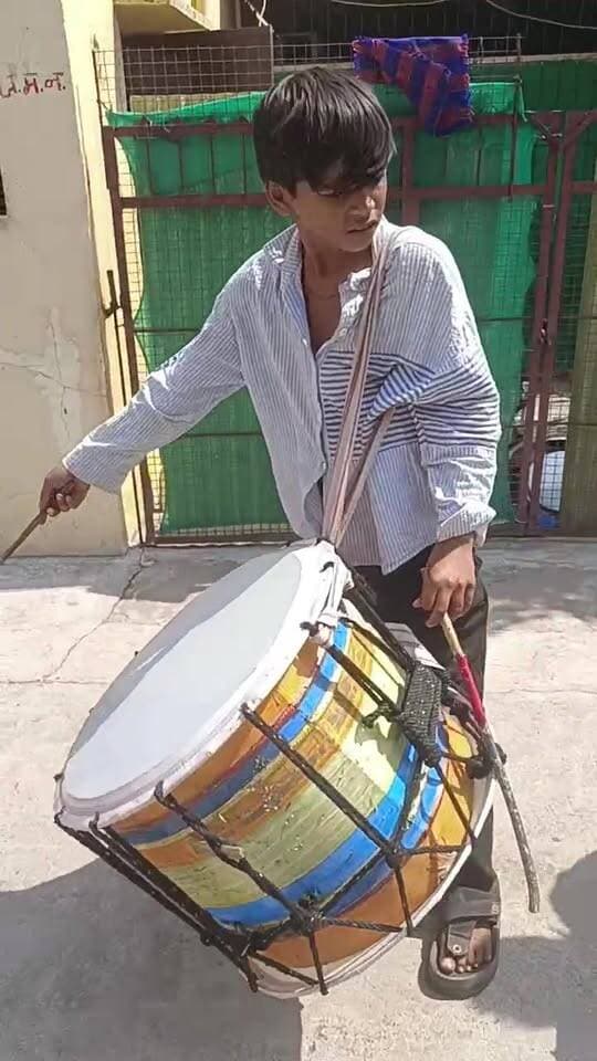 चौबे कॉलोनी मे हुआ माँ का आगमन