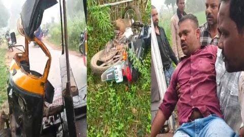 सीधी में ऑटो और बाइक की आमने-सामने भिड़ंत, चार लोग गंभीर घायल, 108 एंबुलेंस से अस्पताल पहुंचाया, पूरी खबर पढ़े कमेंट बॉक्स मे