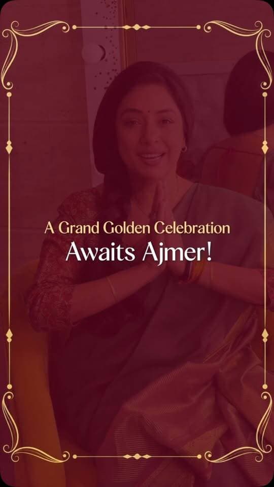 Ajmer, get ready for a celebration in gold.
For the first time in the city, the iconic Rupali Ganguly, beloved as Anupamaa, joins us for the grand launch of D.P. Jewellers’ Classic Gold Collection.
An evening of timeless beauty, exquisite craftsmanship, and a truly special celebration awaits.
15th October | D.P. Jewellers, Ajmer
Come witness gold in its most classic form.