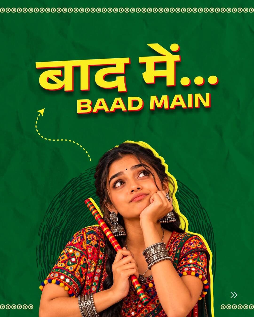 Baad me pachtana nahi hai toh pass abhi book karo! 🥁
GARBA 1.0 - Jodhpur 🔥
Limited Passes Only!
GARBA 1.0
Raj Bagh Hotel, Jodhpur | 7 PM Onwards
Our Team
Venue Partner : - @rajbaghhotel
Print & Design Partner : - @dm_marketing_advertisement Media Partner :- @me.bhi.jodhpuri_ X @kesariya_creatives
Sound DJ :- @yagyadjsound
Dance Group :- @the_dance_cave
Garba Dress Partner :-@radha_raman_rental_hub
Anchor: - @theanchor_sejalvaishnav @anchor_sid_
Photography Partner:-@asproduction_._ @pictorial_pictures09 #navratri #garba #navratri2026 #garba1pointo #iodhpurgarbatinavratri