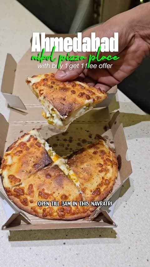 Nikol ki next pizza craving? Sorted.
Drizzle Pizza, Nikol, Ahmedabad
Buy 1 Get 1 offer available, quality aur hygiene properly maintained, aur Navratri mein raat ke 3 AM tak open.
• Veg Treat Pizza
• Peri Peri Fries
• Burgwich
• Paneer Onion
• Double Crunch
• Green Appletini
• Guava Chilli
• Buy 1 Get 1 offer available
• Free delivery within 4 km radius
• Pizza starting at ₹80
• 50 seating capacity
• Perfect for birthdays and casual get-togethers
• Daily offers available
• Open till 3 AM during Navratri
📍 Ground Floor, Town Plaza, Opp. Madhav Bunglows, Raspan Cross Road, Nikol, Ahmedabad
Nikol side mein ho toh next pizza craving ke liye location save karo aur apne pizza partner ko tag karo.
Drizzle Pizza, Nikol Food, Ahmedabad Pizza, Pizza Places Ahmedabad, Nikol Restaurants, Buy 1 Get 1 Pizza, Ahmedabad Foodie, Pizza Lovers Ahmedabad, Budget Pizza Ahmedabad, Free Delivery Pizza, Nikol Ahmedabad, Pizza Near Me, Best Pizza Nikol, Gujarat Foodie, Late Night Pizza Ahmedabad