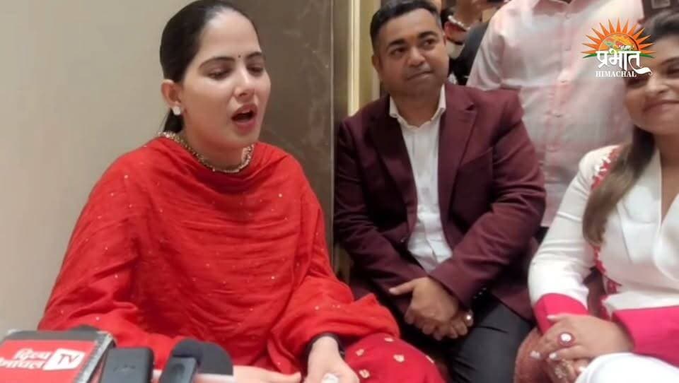 सोलन पहुंचकर कथावाचक जया किशोरी ने हिमाचल ओर सोलन को लेकर कही बड़ी बात... सुनिए क्या कहा...