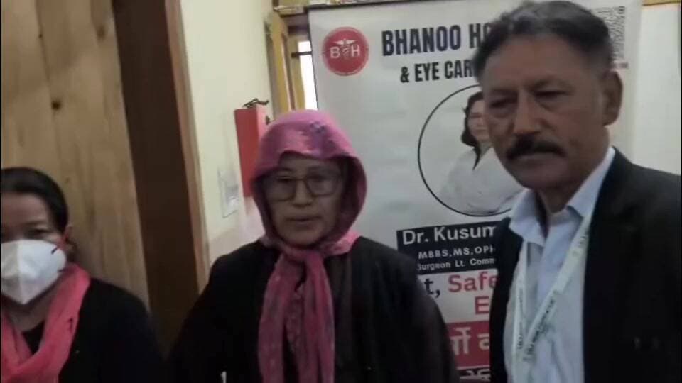 उदयपुर: केलांग अस्पताल में एक दिवसीय निशुल्क नेत्र जांच शिविर