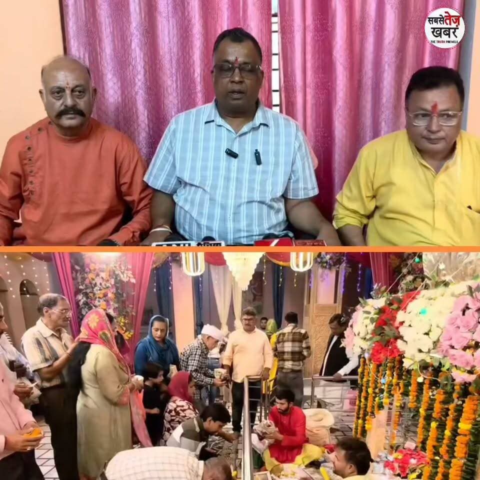 नाहन : कालीस्थान मंदिर में शारदीय नवरात्र पर उमड़ा जनसैलाब, जानें 9 दिन क्या-क्या होगा खास? जानकारी दे रहे मंदिर समिति महासचिव देवेंद्र अग्रवाल..