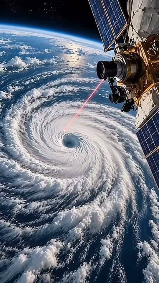 Watching Earth's weather patterns from orbit puts things into a whole new perspective. What do you find most fascinating about our planet from space? #SpaceExploration #EarthFromSpace #WeatherTech
