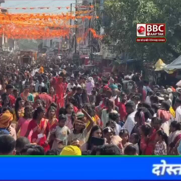 सुरसंड में आस्था का महासैलाब, 25 हजार से अधिक कन्याओं की भव्य कलश शोभायात्रा से भक्तिमय हुई राजा शूरसेन की नगरी