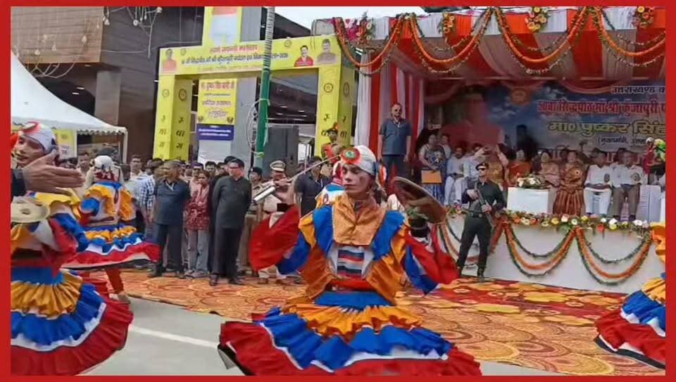 #कुंजापुरी पर्यटन विकास मेले में प्रस्तुत #झांकियां... #आप भी देखिए।
