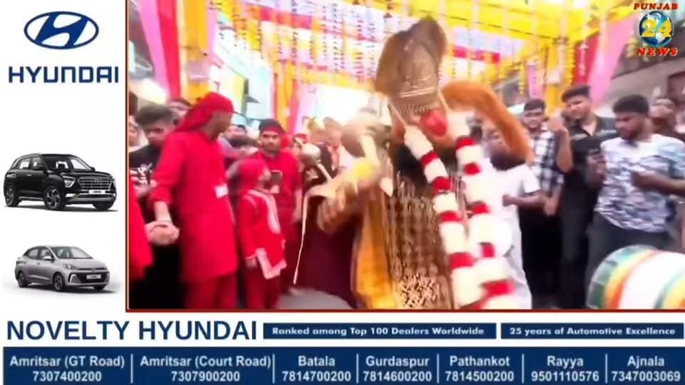 ਅੰਮ੍ਰਿਤਸਰ ਦੇ ਇਤਿਹਾਸਕ ਦੁਰਗਿਆਣਾ ਤੀਰਥ ਸਥਿਤ ਵੱਡਾ ਹਨੂੰਮਾਨ ਮੰਦਰ ਵਿੱਚ ਨਰਾਤਿਆਂ ਦੇ ਨਾਲ ਵਿਸ਼ਵ ਪ੍ਰਸਿੱਧ ‘ਲੰਗੂਰ ਮੇਲਾ’ ਸ਼ੁਰੂ |