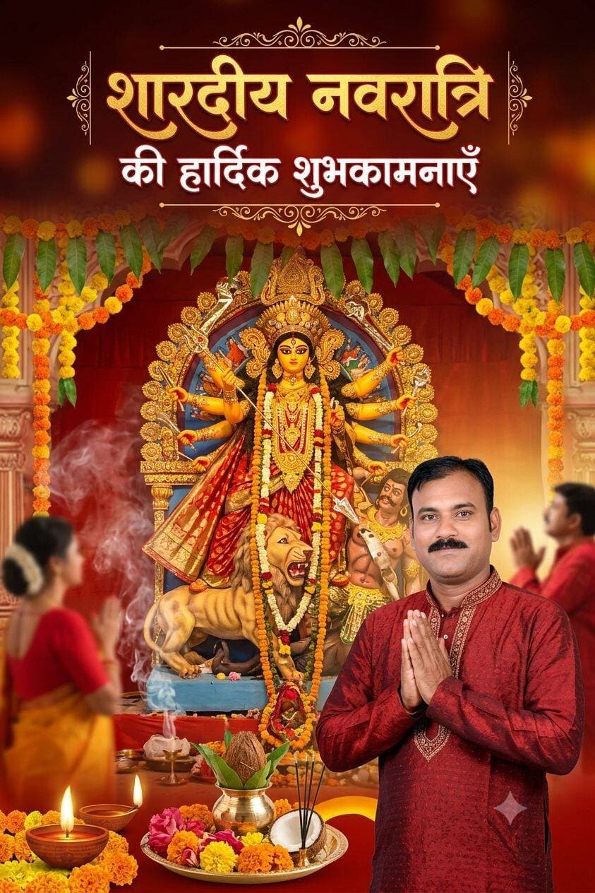 शारदीय नवरात्रि की हार्दिक शुभकामनाएं