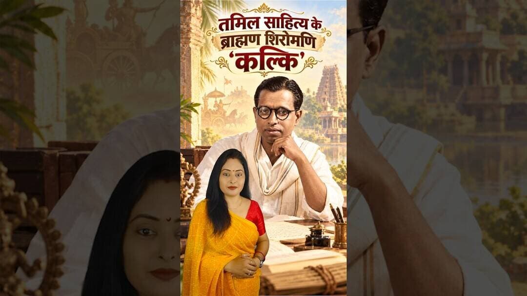 कल्कि कृष्णमूर्ति: ब्राह्मण साहित्यकार, जिन्होंने तमिल साहित्य को दी नई दिशा #brahminshiromani