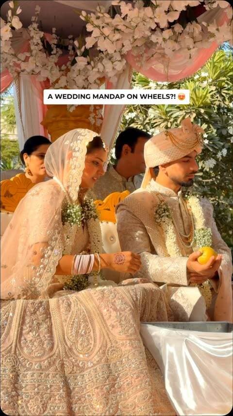 Who said the runway needs to be a ramp? 👀✨
A moving mandap, a wedding party dressed in their finest ethnic wear and a celebration of Indian traditions with a fashionable twist! Ethnics by Raymond brought the wedding vibes to Lakmé Fashion Week, proving that every wedding moment deserves a statement look.
Because when tradition meets style, the whole city becomes the audience. ❤️
#mandaponwheels
#ethnixbyraymond