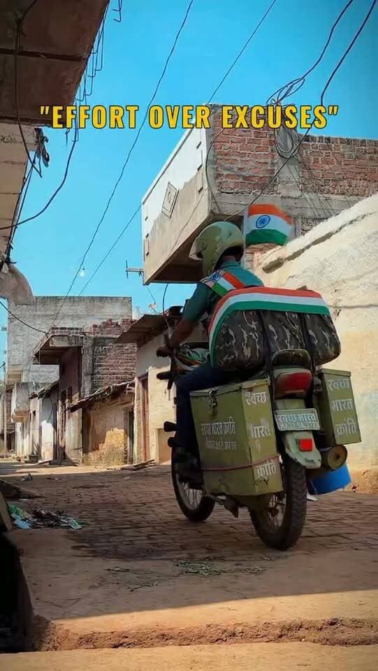 कोई भी बाहर से आकर आपके हिस्से का नागरिक कर्तव्य पूरा नहीं करेगा! 🇮🇳
#cleanindiamission #CivicSense #MindsetShift #TruePatriotism #vishnubhartesh