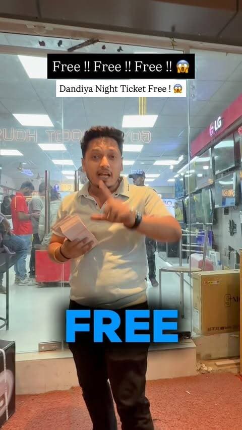Dandiya Ticket Bilkul Free !! 😱😱
Faridabad 📍
☎️📞8178741608
Location : The Royal Casa Faridabad
Follow : @mohitelectrovision