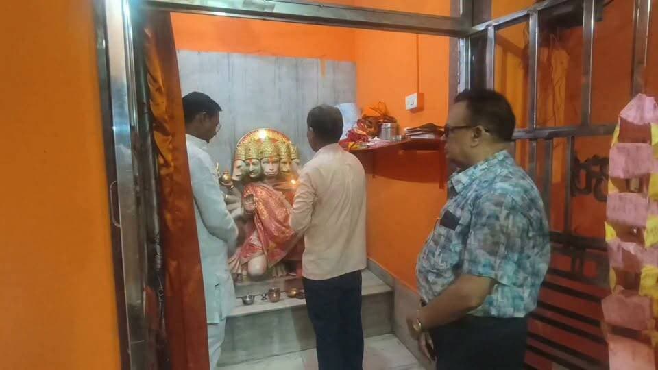 पंचमुखी हनुमान की महा आरती के साथ शुरू हुआ #मुस्तफाबाद का ऐतिहासिक #रामलीला