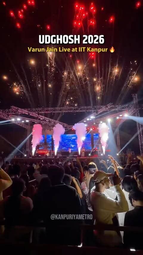 Varun Jain Live at IIT Kanpur | Udghosh’26 — Final Day 🤍🌙
Follow @kanpuriyametro for more interesting content🙏🏼
.
.
.
#kanpur #kanpurcity #iitkanpur #udghosh #iit