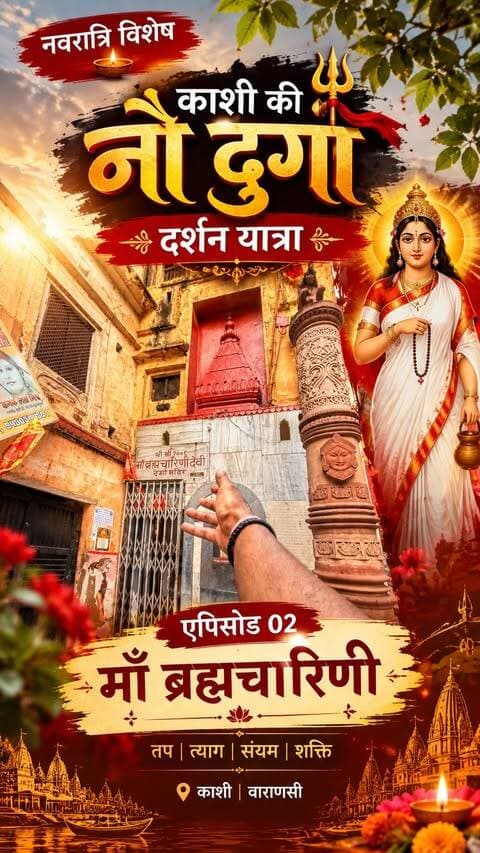 🙏🌺 काशी की नौ दुर्गा | एपिसोड 02 — माँ ब्रह्मचारिणी 🔱
जहाँ तपस्या है, वहाँ शक्ति है… और जहाँ माँ का आशीर्वाद है, वहाँ हर मुश्किल आसान है। ❤️🙏
नवरात्रि के दूसरे दिन चलिए, काशी की पावन धरती पर माँ दुर्गा के दूसरे स्वरूप माँ ब्रह्मचारिणी के दर्शन करते हैं। 🌺✨
माँ ब्रह्मचारिणी तप, त्याग, संयम और अटूट संकल्प की प्रतीक मानी जाती हैं। 🙏
माँ से यही प्रार्थना है कि हर भक्त के जीवन में धैर्य, शक्ति और सही मार्ग पर चलने का साहस बना रहे। ❤️🔱
काशी की नौ दुर्गा की इस पावन दर्शन यात्रा में हमारे साथ बने रहिए। हर दिन एक नया स्वरूप, एक नई आस्था और माँ के चरणों में एक नई प्रार्थना। 🛕🌺
🙏 अगर आप भी माँ ब्रह्मचारिणी के भक्त हैं, तो कमेंट में “जय माता दी” जरूर लिखें।
❤️ इस वीडियो को अपने परिवार और उन लोगों के साथ शेयर करें, जिन्हें माँ का आशीर्वाद चाहिए।
🔱 काशी की नौ दुर्गा | 02/09 — माँ ब्रह्मचारिणी
हर हर महादेव! 🙏❤️
Follow 👉 @bsb_vlogs
#MaaBrahmacharini #BrahmachariniMata #KashiKiNauDurga #Navratri2026 #navratriday2
[ Maa Brahmacharini
