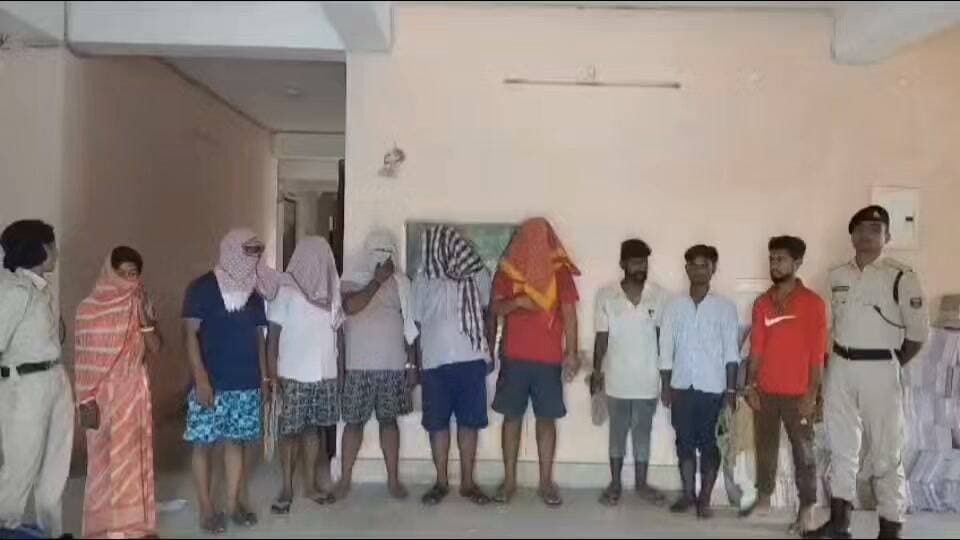 लखीसराय में दो शराब त*स्कर एवं आठ शराबी गिरफ्तार #bihar #lakhisarai #crime #exise