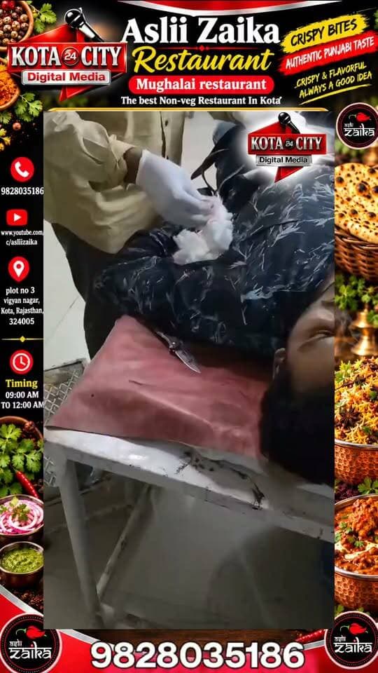 कोटा के रामगंजमंडी में दो बाइकों की टक्कर के बाद चाकूबाजी, झालावाड़ निवासी 22 वर्षीय अमन यादव के पेट पर किया हमला, प्राथमिक उपचार के बाद झालावाड़ रेफर