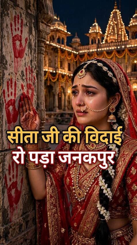 आगरा जनकपुरी में सीता जी की विदाई पर रो पड़ा पूरा पंडाल 😭🙏
देखते ही आँखें नम हो जाएंगी...
#AgraJanakpuri #SitaJiKiVidai #AgraNews #DDMNews