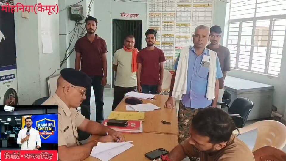 पुलिस ने 633 लोगों पर की 107की कार्रवाई.....