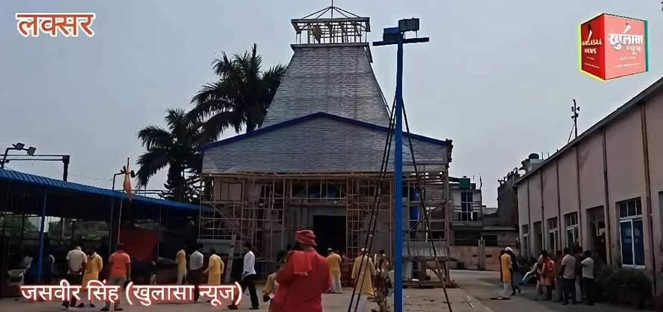 🔱 लक्सर में केदारनाथ धाम की तर्ज पर सजा मां का दरबार,भव्य नजारा देख भक्त मंत्रमुग्ध! 🚩