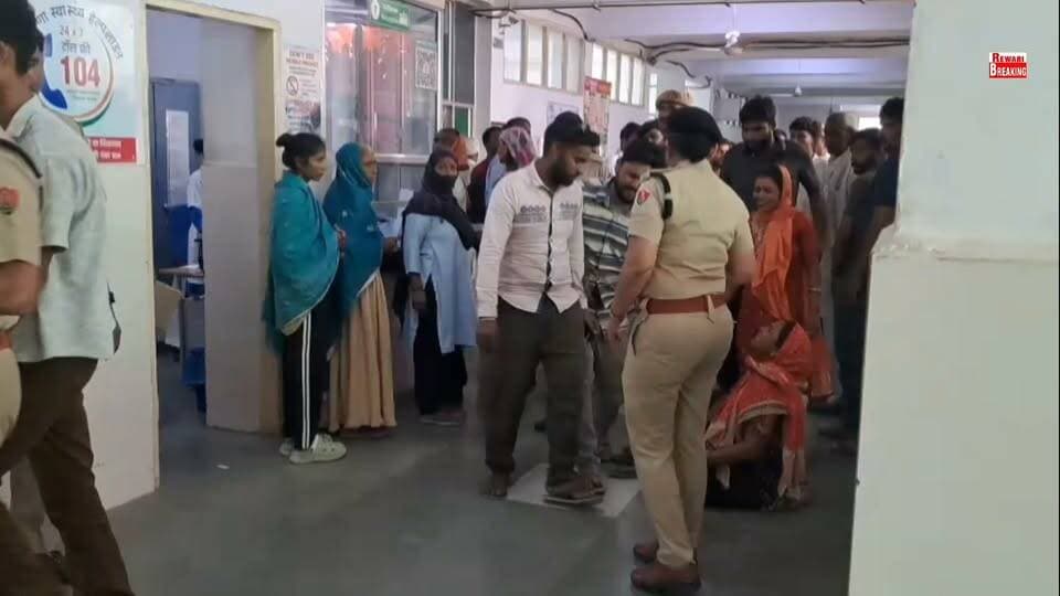 रेवाड़ी में निजी बस ने स्कूटी सवार#महिला को कुचला#मौके पर मौत#जेठानी बाल-बाल बची