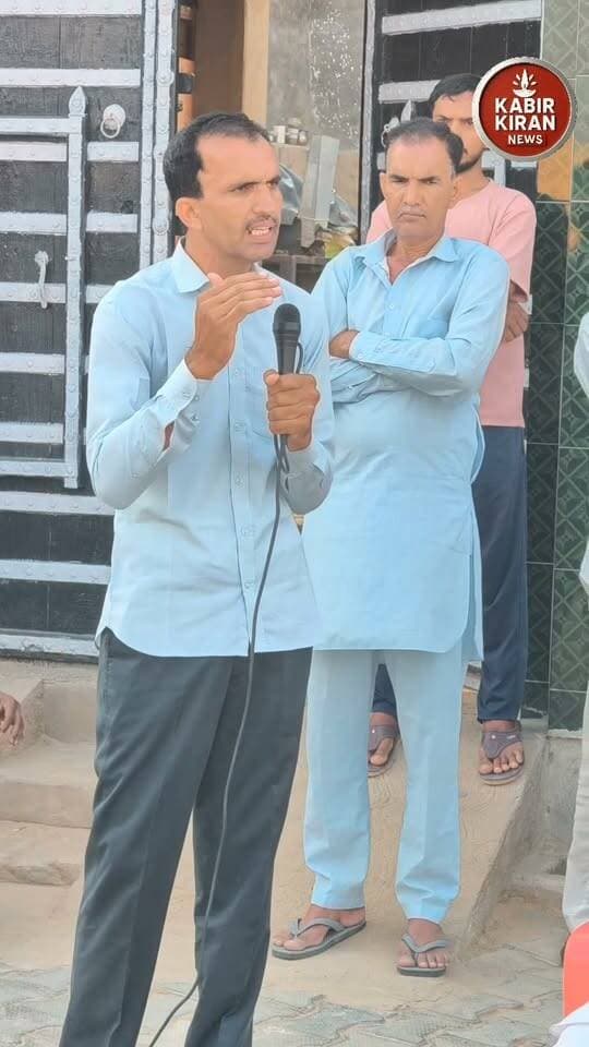 असरजाना ग्राम पंचायत सें एक और चेहरा आया चुनावी मैदान मे।