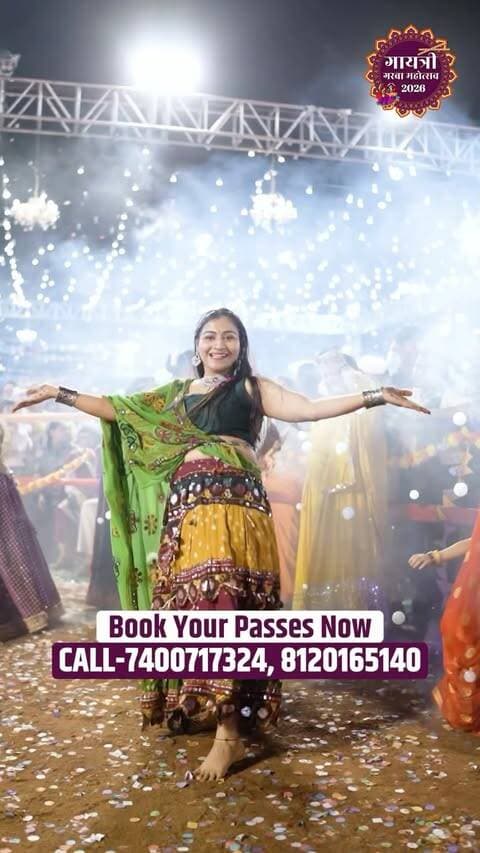 Bhopal, your Navratri nights deserve nothing less than extraordinary! 💃✨❤️
3 nights. Premium vibes. Great music. Unlimited Garba energy! 🪔🔥
📍 Gayatri Garba 2026 | Khushilal Ground, Nehru Nagar
📅 14, 15 & 16 October
✨ Premium setup
🚗 Ample parking space
❤️ Family-friendly festive experience
Your perfect Garba plan starts here! 🎶
🎟️ Passes are LIVE on BookMyShow. Book yours today and get ready to dance your heart out!
📞 Call the number on screen for more information.
Tag your Garba gang and make it official! 👇💃
#GayatriGarba2026 #BhopalEvents #BhopalGarba #Navratri2026 #GarbaNights BhopalDiaries BhopalCityUpdate