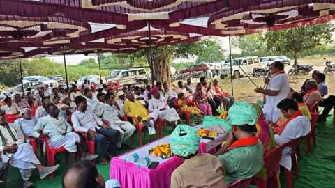 केशोरायपाटन: लाखेरी में भाजपा ने पंचायत चुनाव के लिए रणनीति बनाई