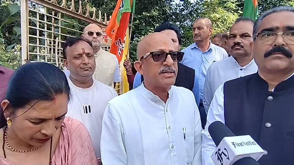 देहरा ।। News123 ।। JNU मामले के विरोध प्रदर्शन के दौरान क्या बोले पूर्व विधायक देहरा होशियार सिंह