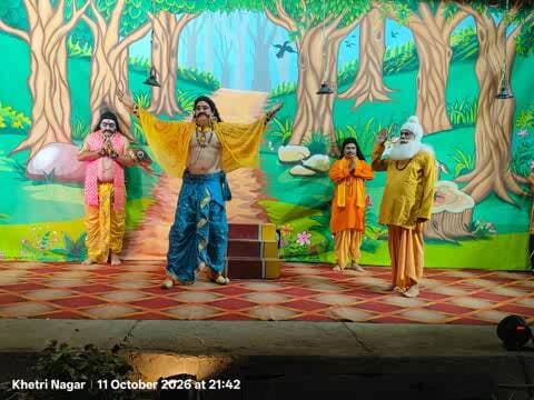 झुंझुनू: कॉपर में शुरू हुआ दस दिवसीय रामलीला महोत्सव, भगवान ब्रह्मा से वरदान पाकर रावण ने किया ब्राह्मणों पर अत्याचार का मंचन