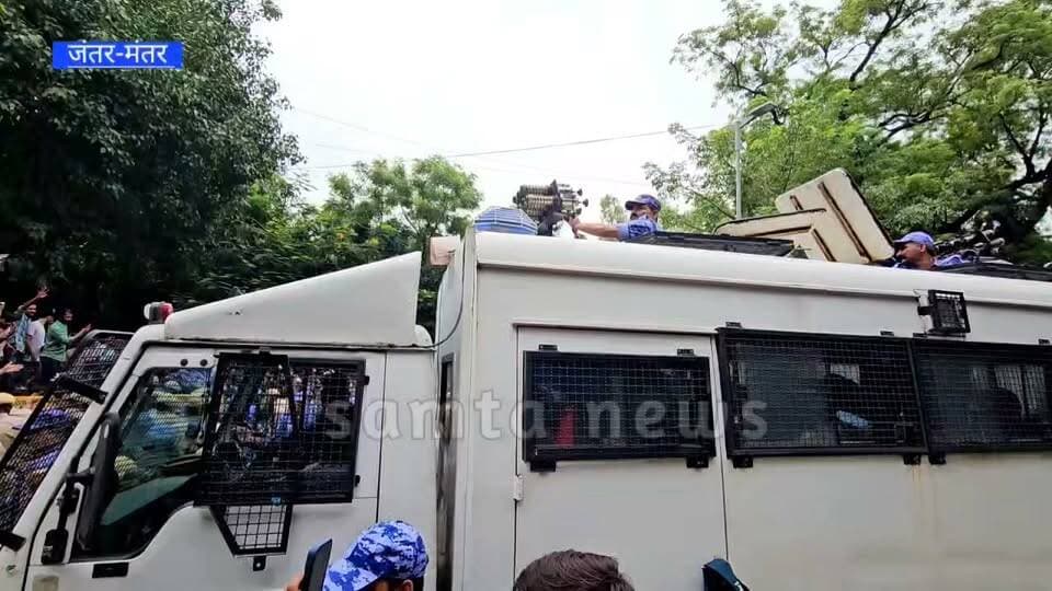 जंतर-मंतर पर भयंकर बुरे हालात, हैरान कर देगी तस्वीर #cjpprotest #StudentsProtest2026
सौ:samta news