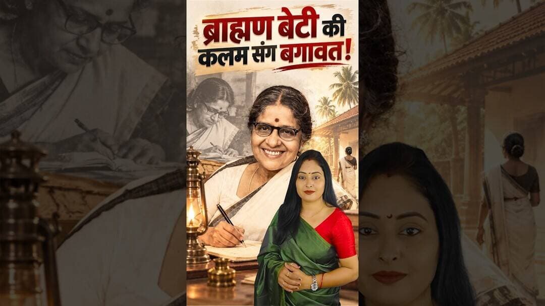 ललिताम्बिका अंतरजनम: बंद दीवारों से निकली एक ब्राह्मण लेखिका की आवाज।#BrahminShiromani