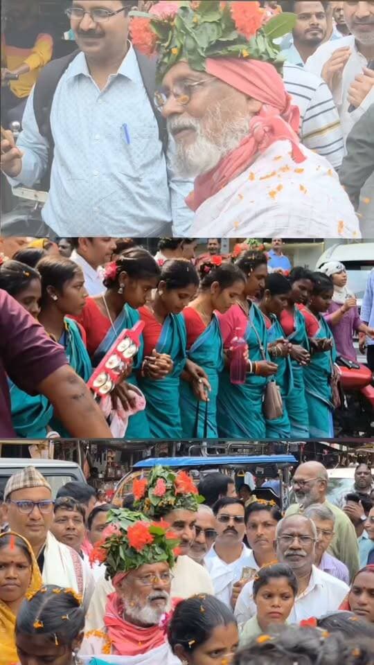 पर्यावरणविद् डॉ. अनिल प्रकाश जोशी का प्रवाह संस्था द्वारा भव्य स्वागत,