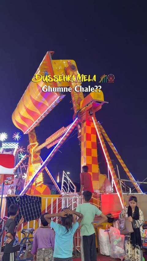 Dussehra Mela 🎢🎡 Ghumne Chale??
Noida walon, Dussehra Mela ghumne chaloge? ❤️🎡
Jhule, colourful lights, shopping, street food aur full festive vibes! Apne friends aur family ke saath Noida ke Sector 21A mein Dussehra Mela enjoy karne zaroor jaana. ✨
📍 Location: Sector 21A, Noida
Follow for more Noida updates!
Noida Dussehra Mela, Sector 21A Noida Mela, Noida Mela 2026, Dussehra Mela Noida, Noida Events 2026, Noida Festival, Noida Jhule, Noida Street Food, Noida Ghumne Ki Jagah, Noida Diaries
#noida #insta #explorepage #delhi