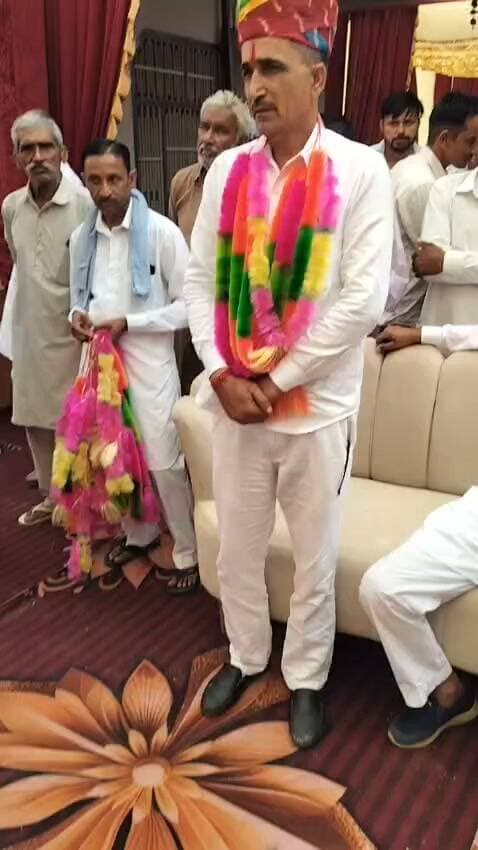 हनुमान सिहाग को गांव सारण परिवार का समर्थन हनुमान सिहाग ने जताया आभार