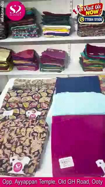 OFFER !OFFER !! OFFER !!! S2 Blouse Now in Ooty | #RAGAMNEWS