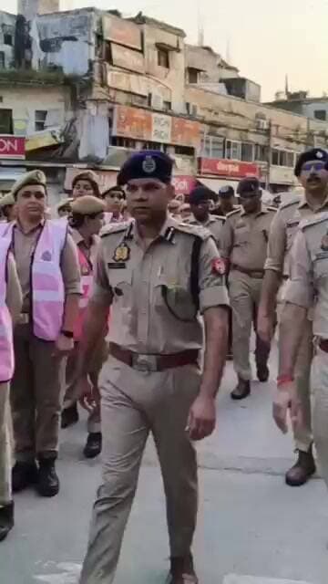 डीआईजी और SSP ने लिया सुरक्षा का जायजा