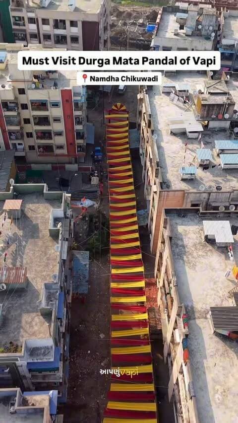 Must Visit Durga Mata Pandal Pandal of Vapi, Namdha Chikuwadi!
Follow @aapnu_vapi For More