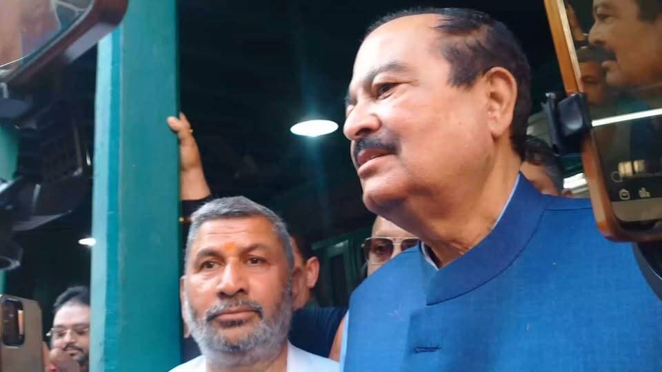 राज्यसभा सांसद हर्ष महाजन ने चंबा पहुंचने के बाद पत्रकारों को संबोधित किया