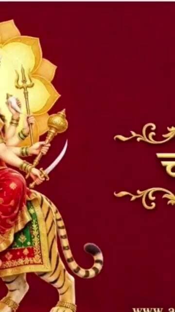 या देवी सर्वभूतेषु मां चंद्रघंटा रूपेण संस्थिता chandraghanta #navratri #durgapuja #ram