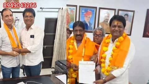 चित्तौड़गढ़ में पार्षद भोलाराम प्रजापत का छठा जनसेवा कार्यकाल शुरू, शिव मंदिर में पूजा-अर्चना कर लिया वार्ड विकास का संकल्प; सभापति और आयुक्त को सौंपा समस्याओं का ज्ञापन।