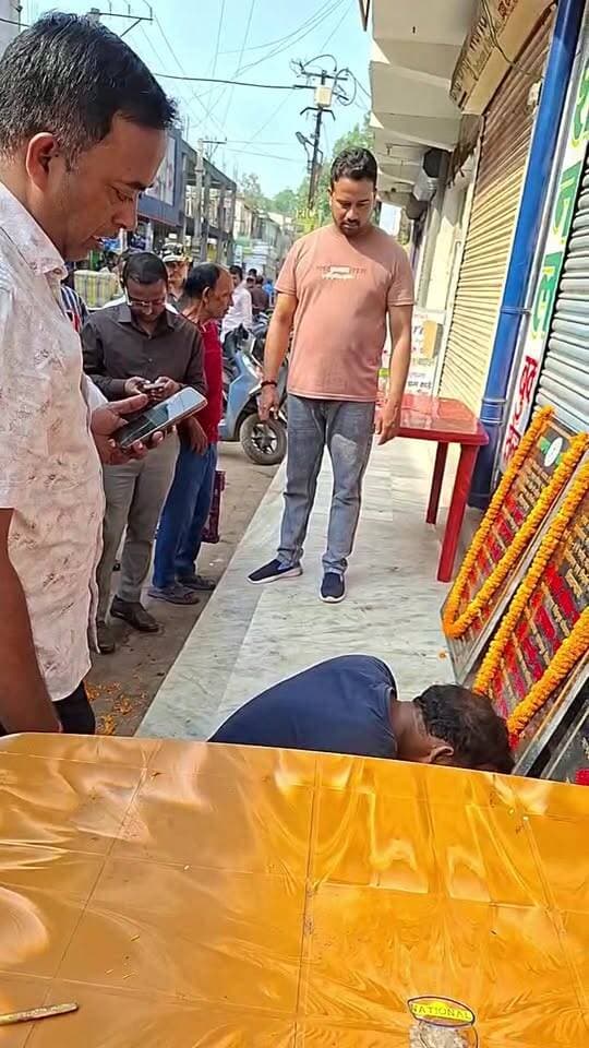 विभिन्न सडक कालीकरण शिलान्यास 👈