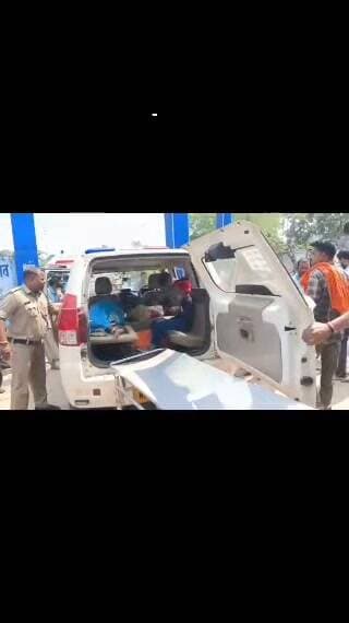 टहकारी के पास दो बाइकों की आमने-सामने भिड़ंत, एक की मौत, पांच गंभीर घायल