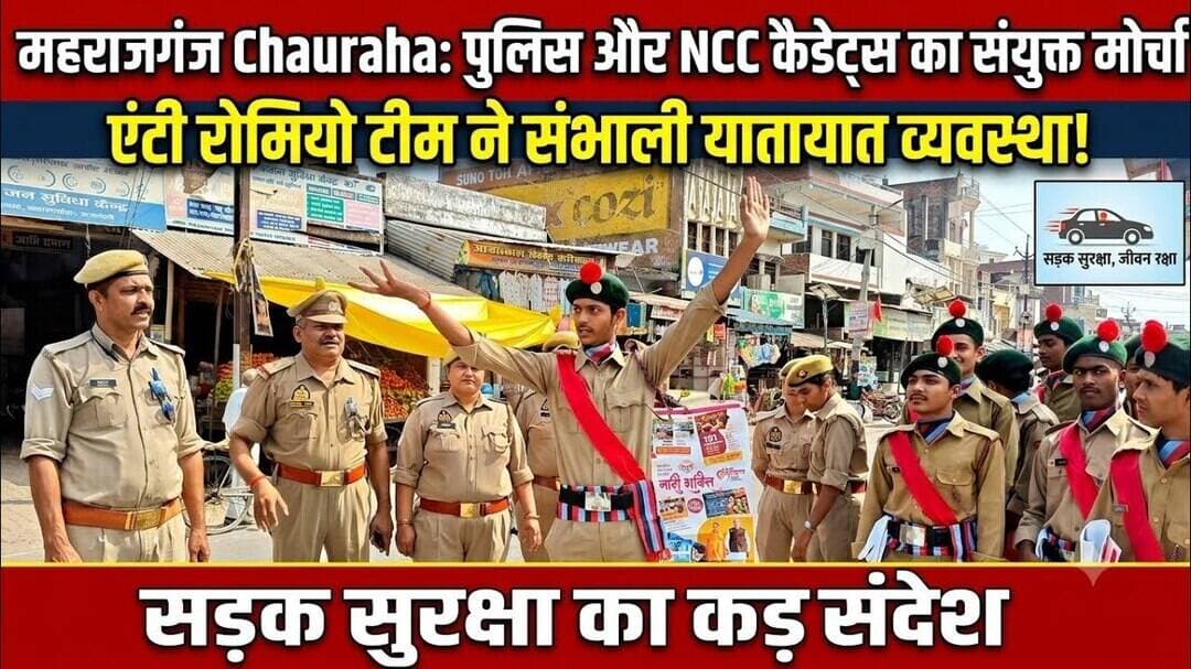 #Raebareli #RoadSafety #AntiRomeoTeam #NCC #TrafficAwareness #UPPolice #PublicSafety #UttarPradesh